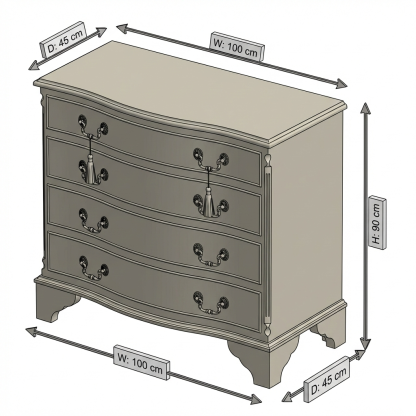 Maximalist Bohemian Peacock Floral Art Hand Painted Storage Locker