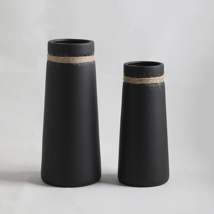 Minimalist Matte White Ceramic Flower Arrangement Home Decor Tall Vase