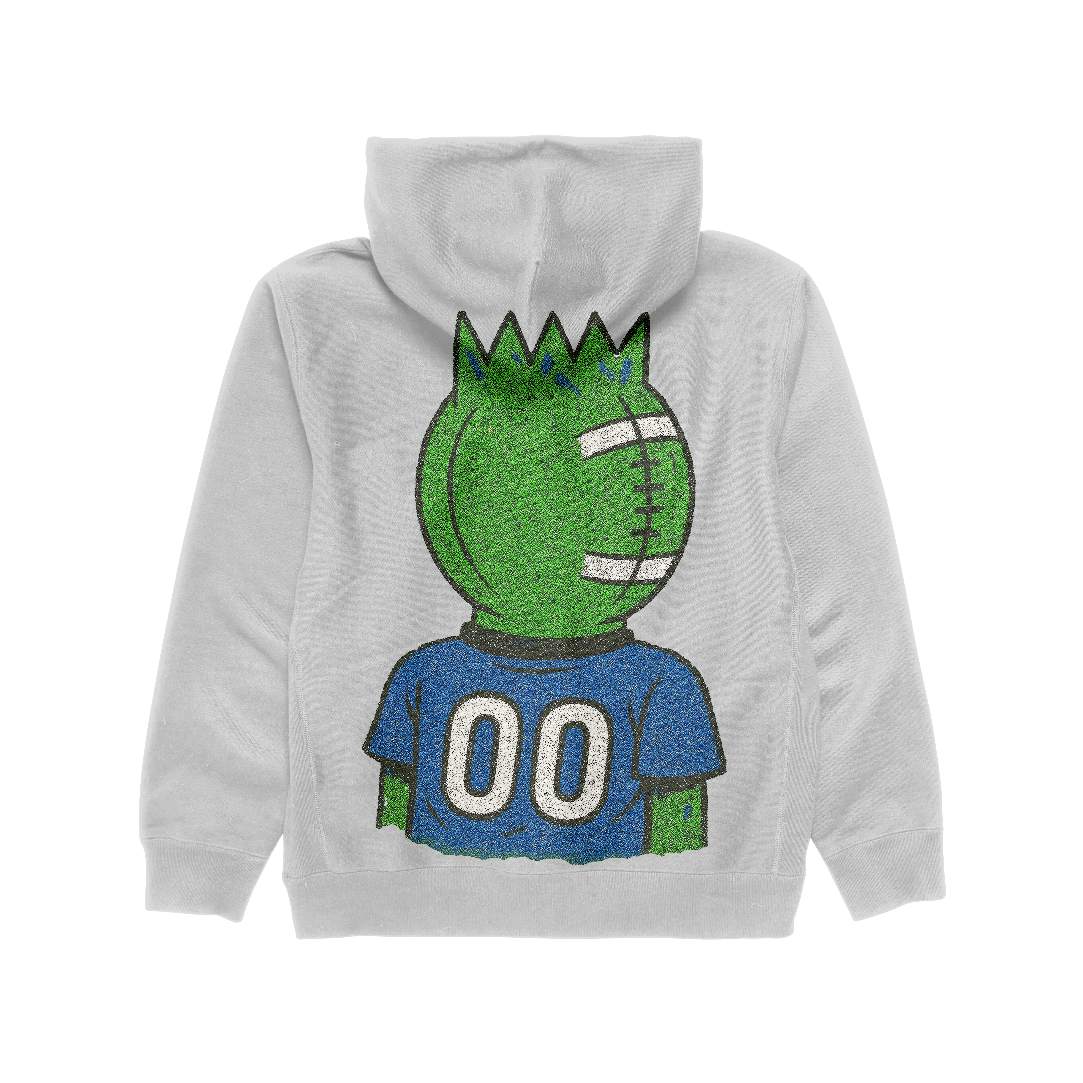 "Nocki" Grey HardKnock Zip Up Hoodie