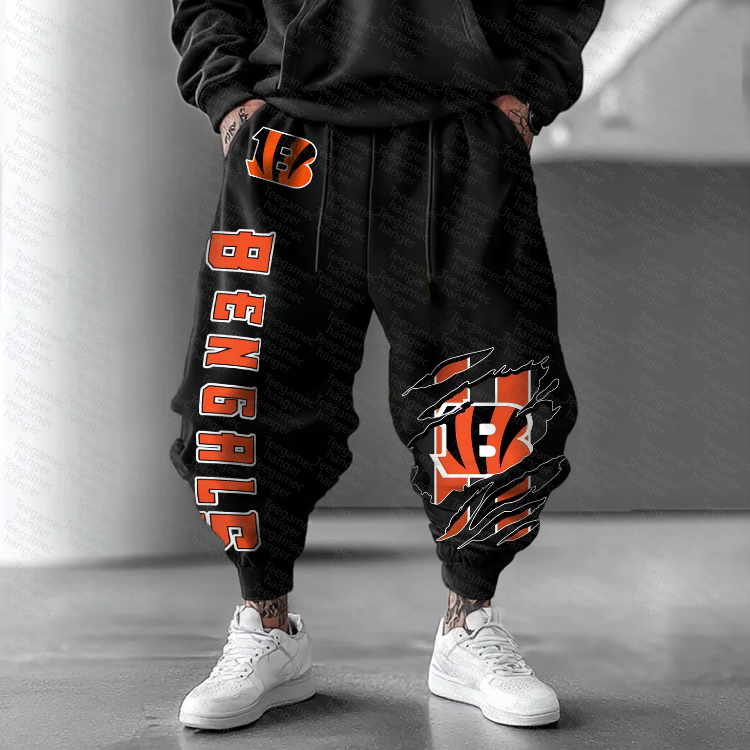 Unisex  Casual  Streetwear Pants