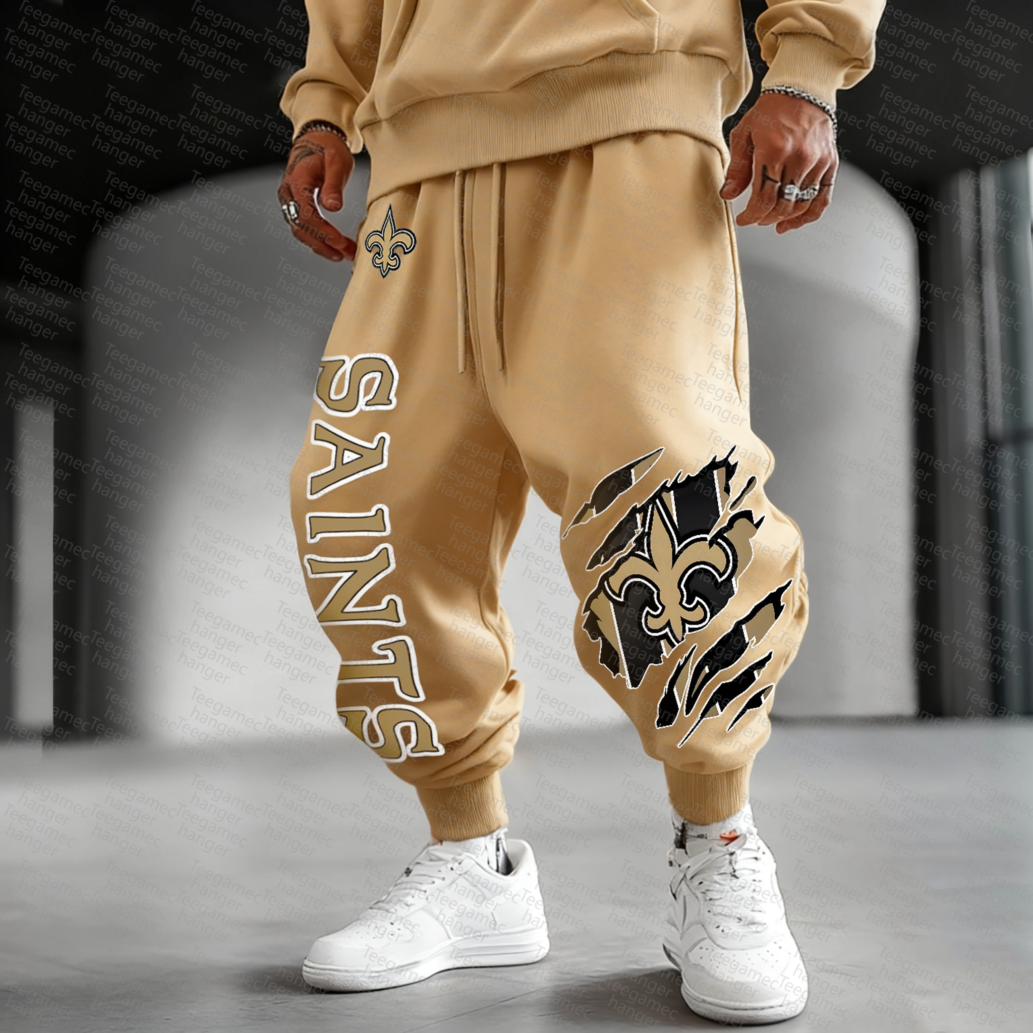 Unisex  Casual  Streetwear Pants