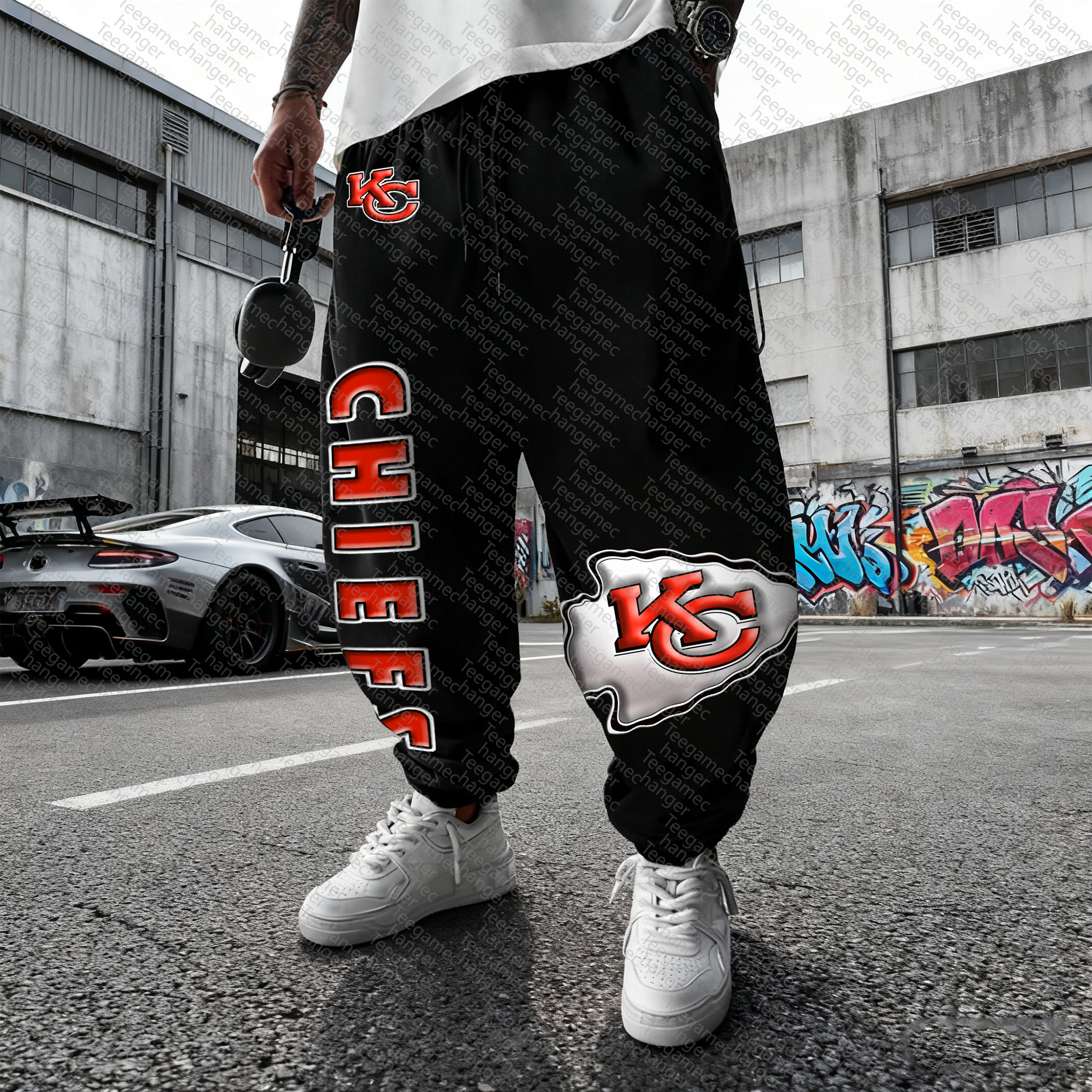 Unisex "Kansas City Chiefs" Casual  Streetwear  Plush Pants