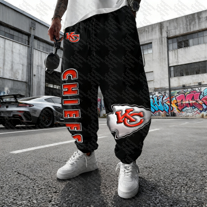 Unisex "Kansas City Chiefs" Casual  Streetwear  Plush Pants