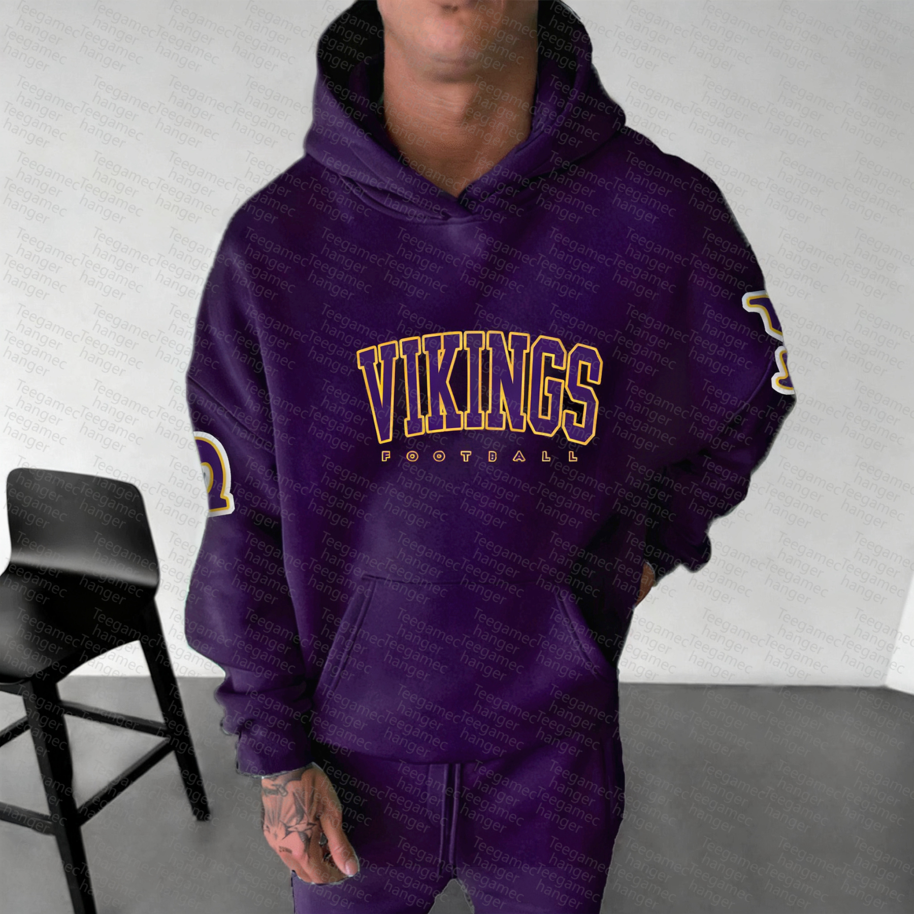 Unisex Graphic Streetwear Vintage Plush Hoodie