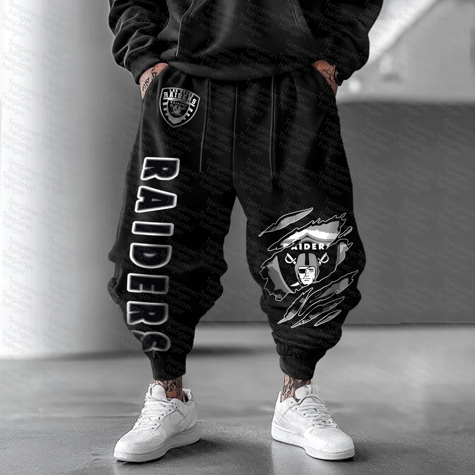 Unisex  Casual  Streetwear Pants