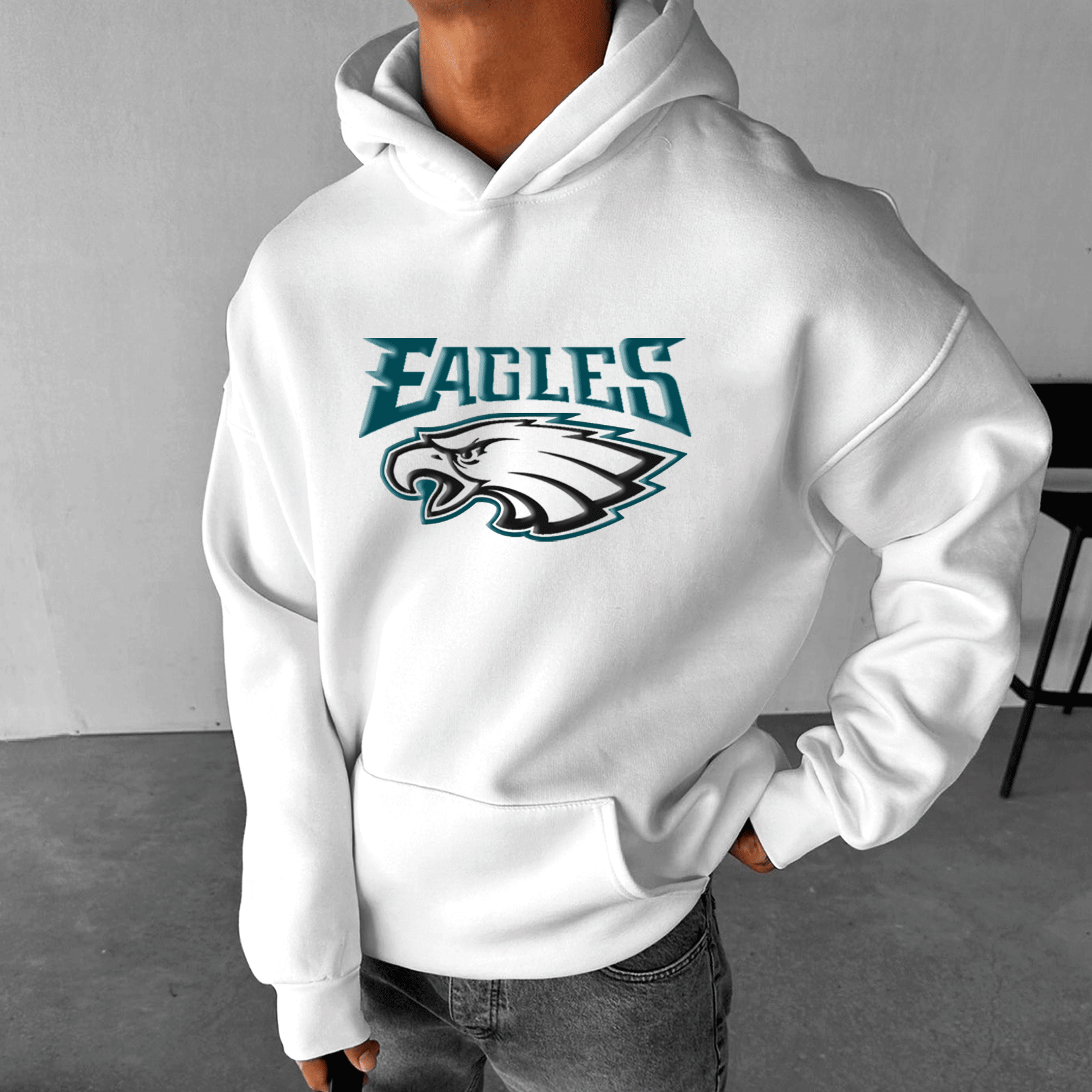 Unisex American Football Casual Hoodie