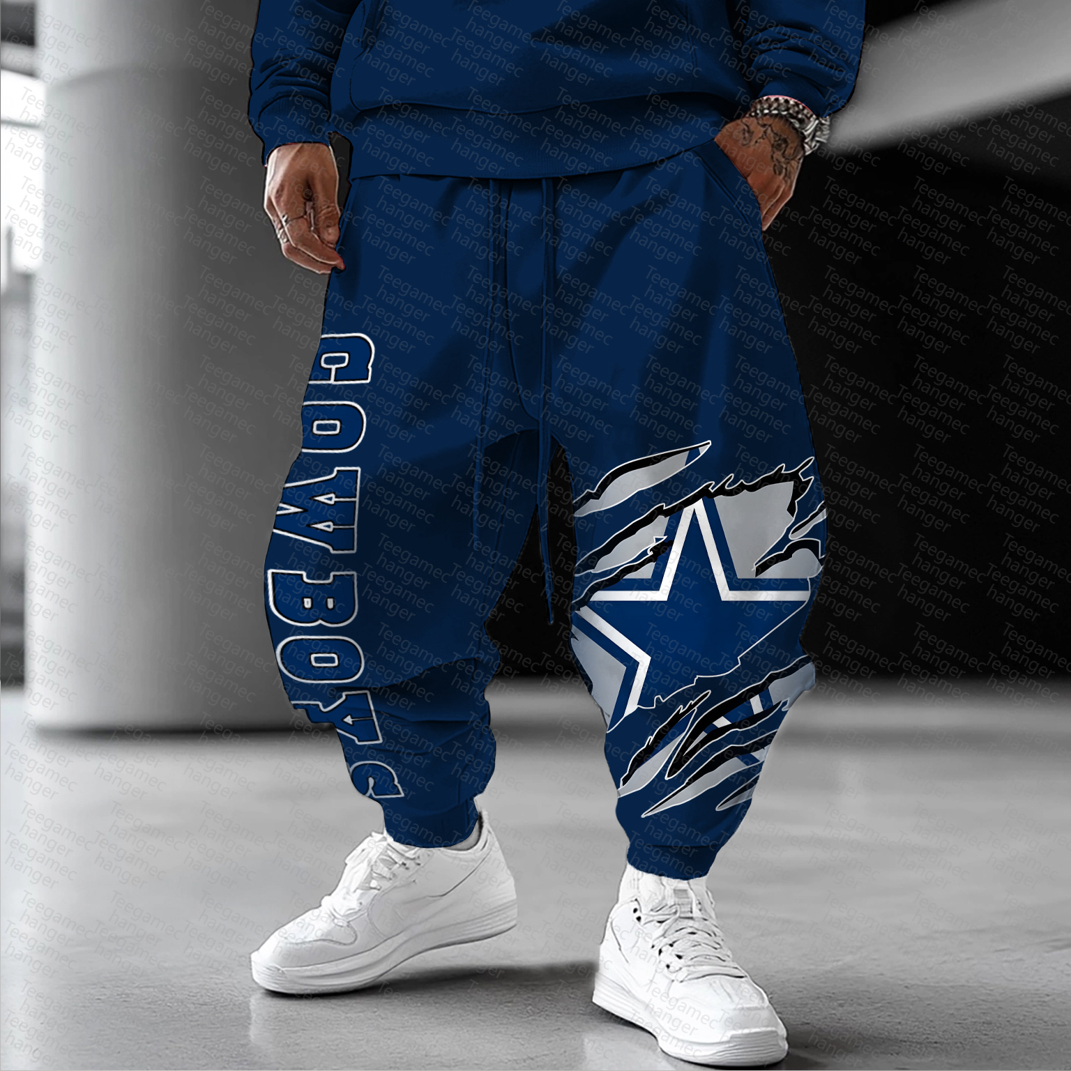 Unisex  Casual  Streetwear Pants