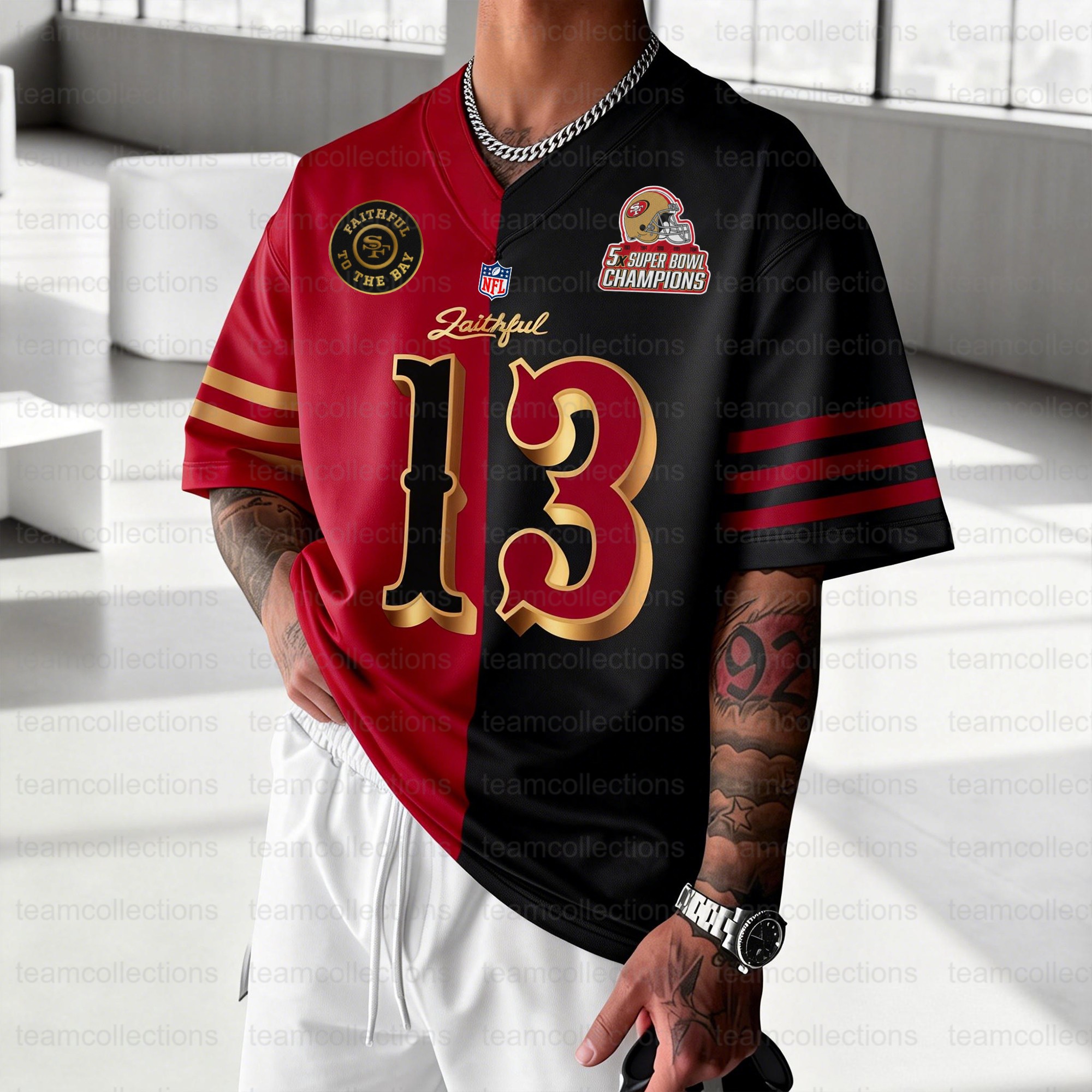 Unisex "San Francisco 49ers" Inspired Trendy T-shirt