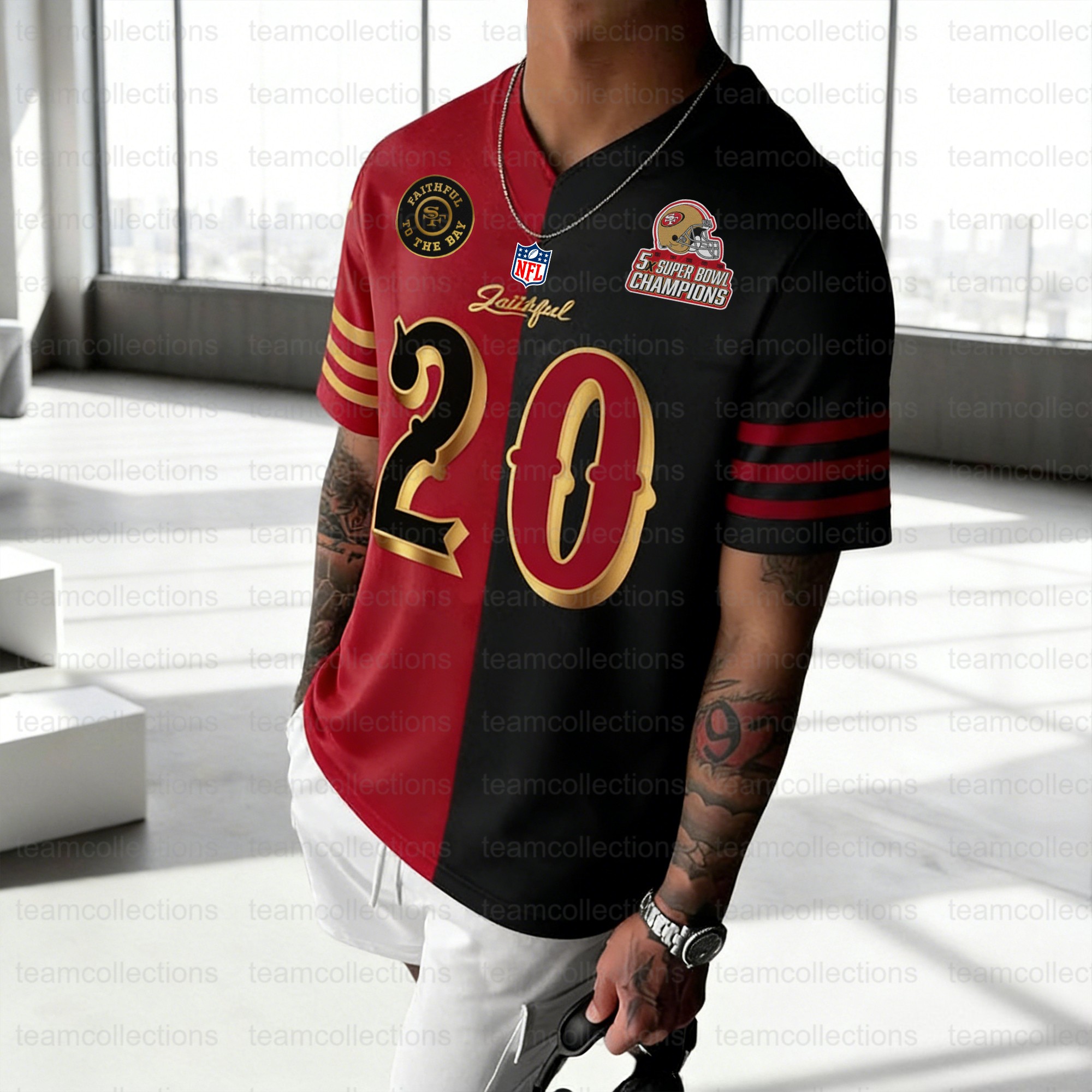 Unisex "San Francisco 49ers" Inspired Trendy T-shirt