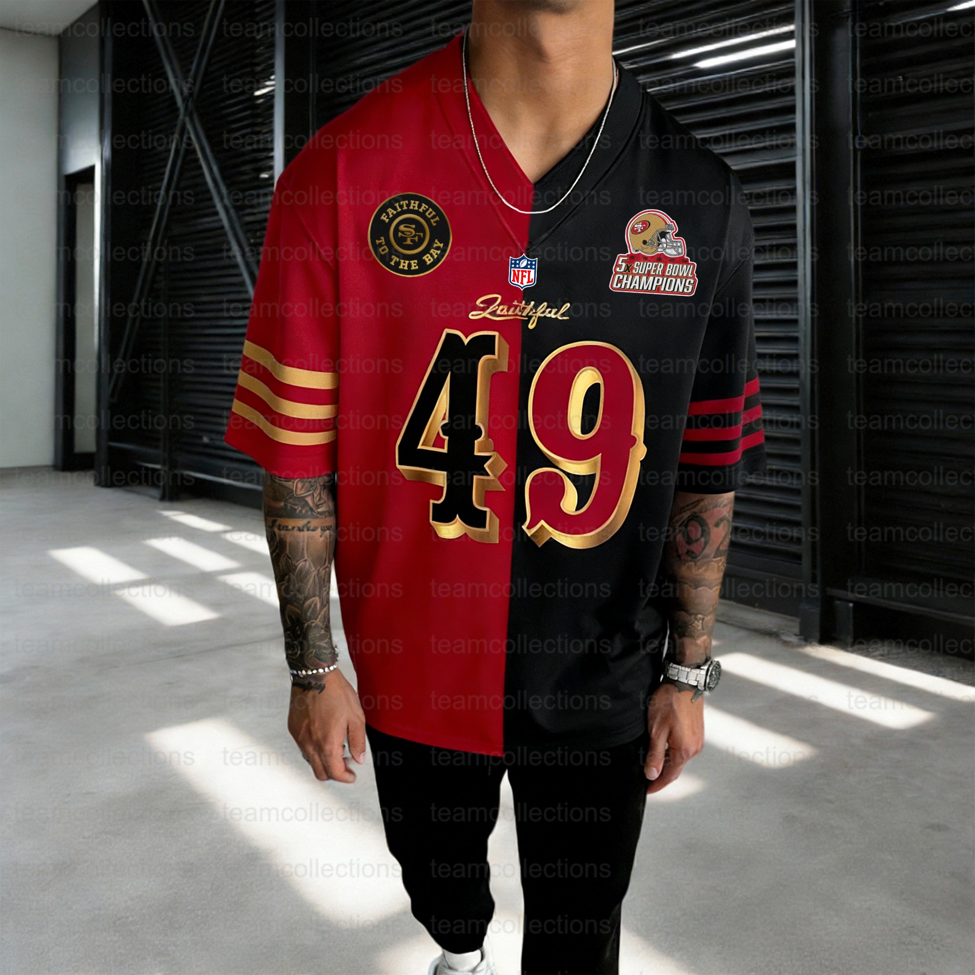 Unisex "San Francisco 49ers" Inspired Trendy T-shirt