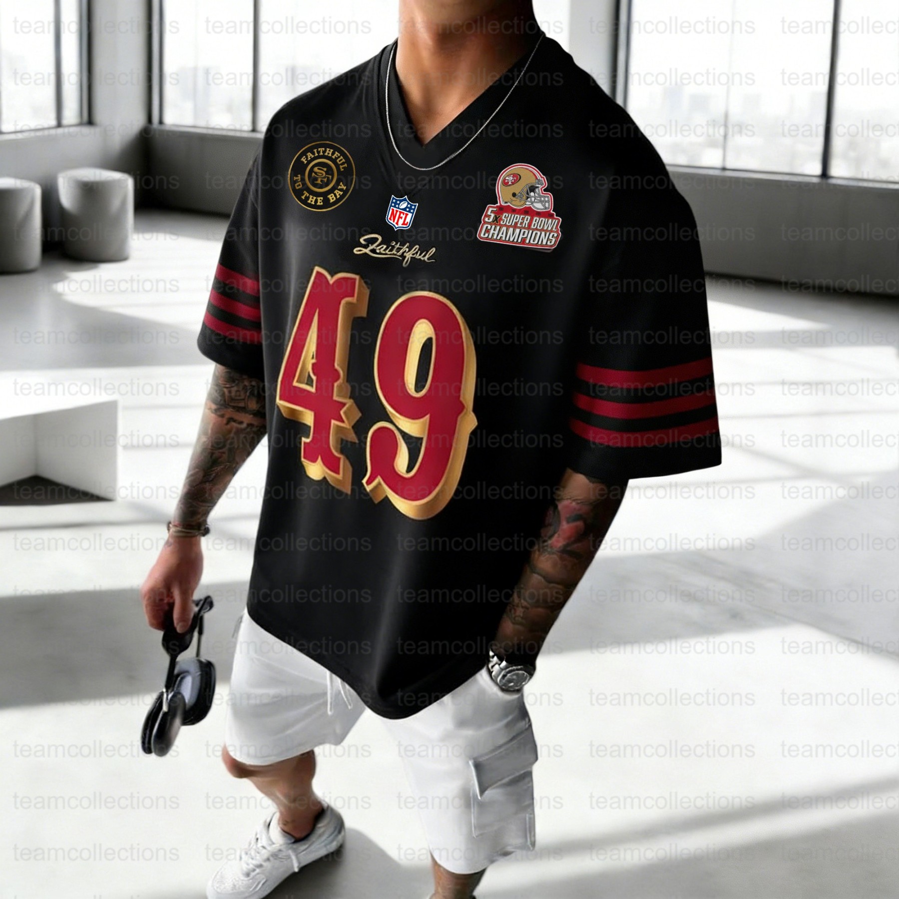 Unisex "San Francisco 49ers" Inspired Trendy T-shirt