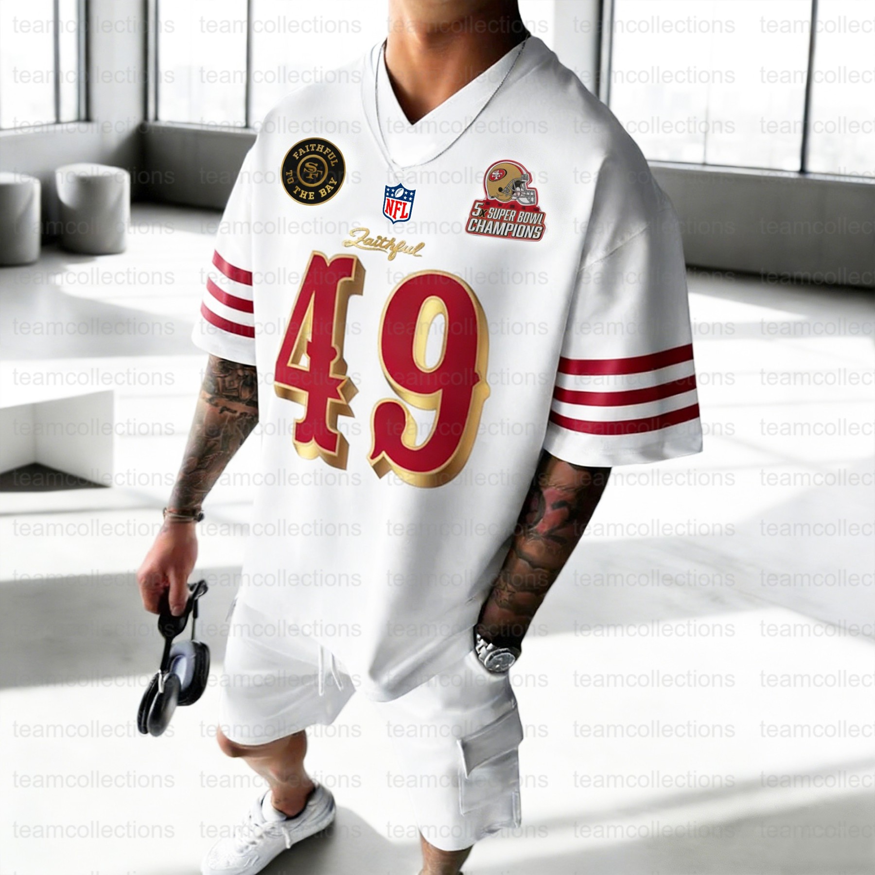 Unisex "San Francisco 49ers" Inspired Trendy T-shirt