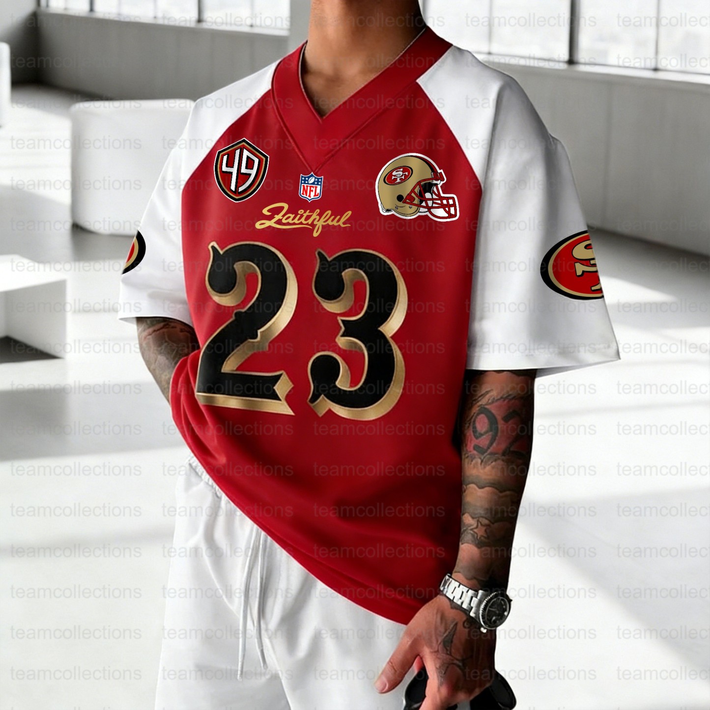 Unisex "San Francisco 49ers" Inspired Trendy T-shirt