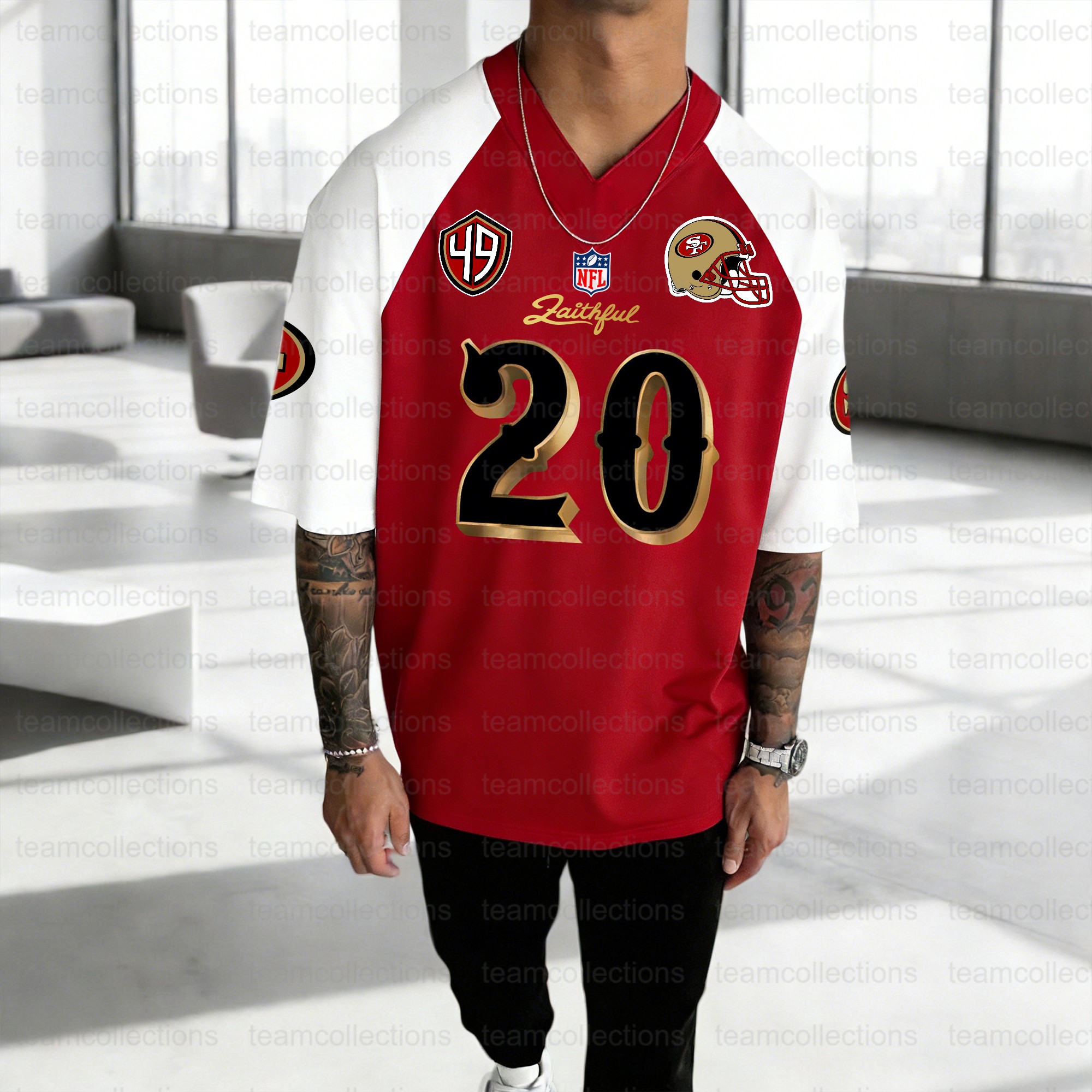 Unisex "San Francisco 49ers" Inspired Trendy T-shirt