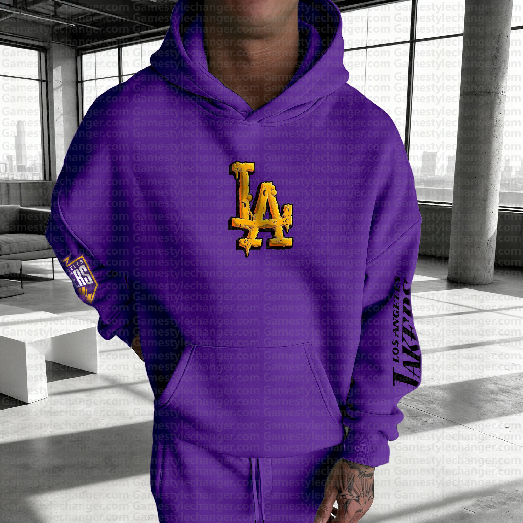 Unisex Graphic Streetwear Vintage Plush Hoodie