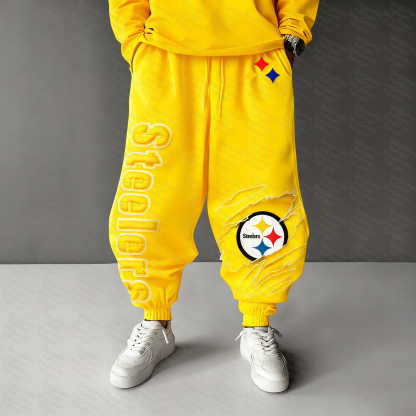 Unisex  Casual  Streetwear Pants