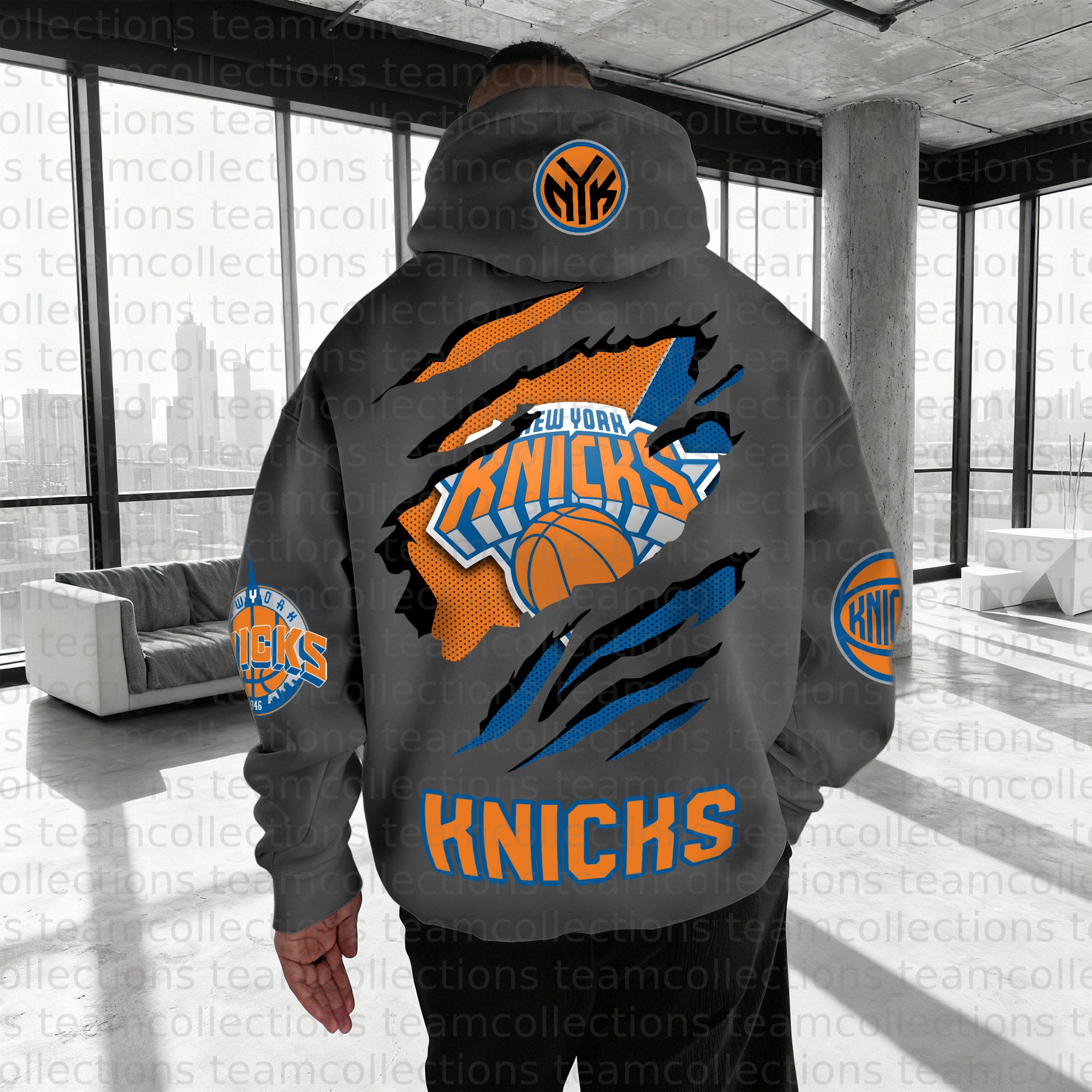 Unisex Graphic Streetwear Vintage Plush Hoodie