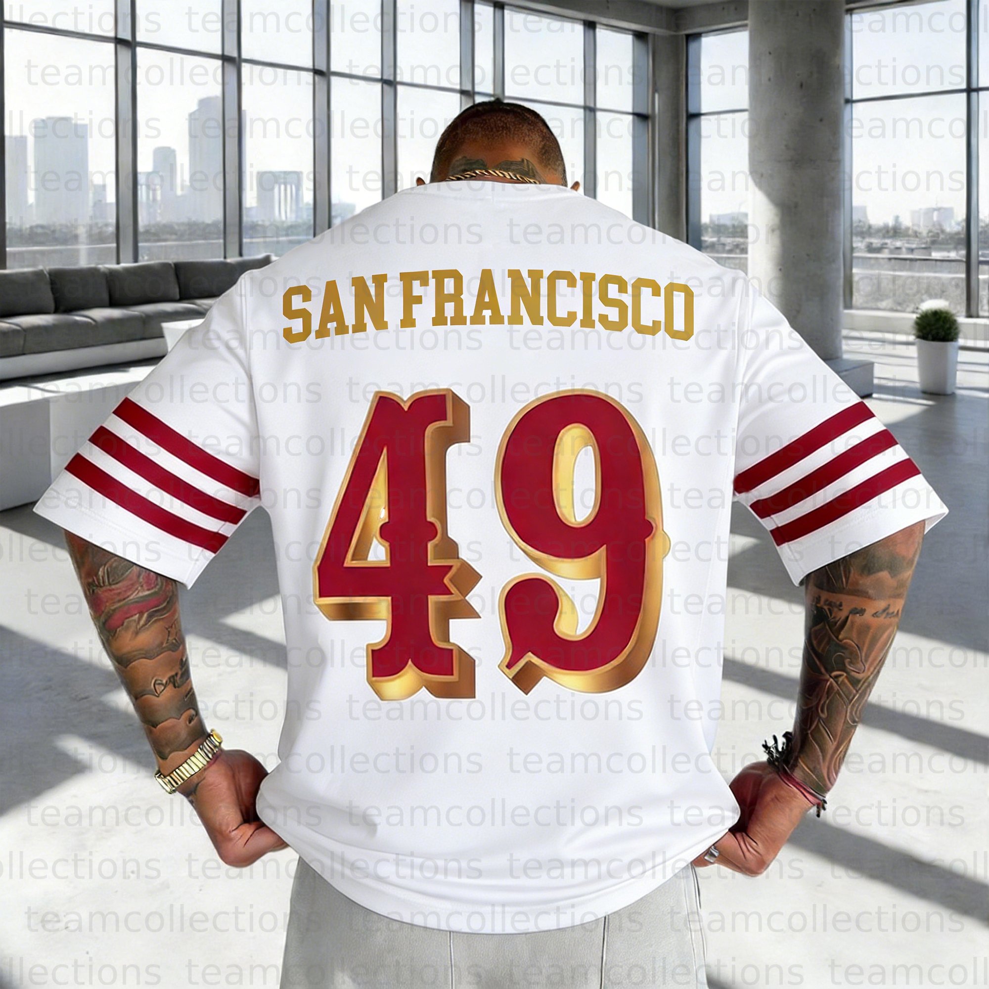 Unisex "San Francisco 49ers" Inspired Trendy T-shirt