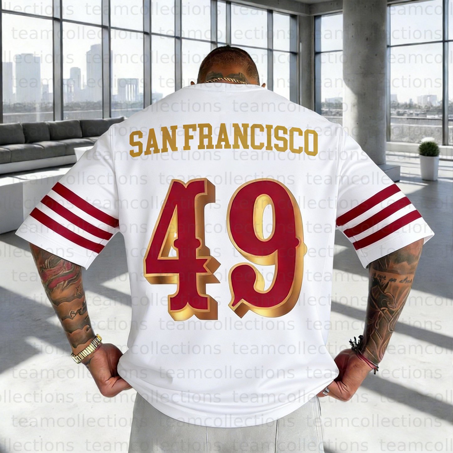 Unisex "San Francisco 49ers" Inspired Trendy T-shirt
