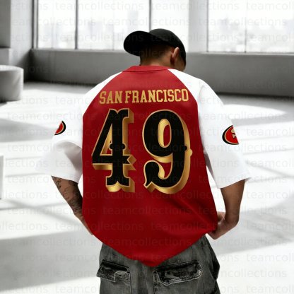 Unisex "San Francisco 49ers" Inspired Trendy T-shirt