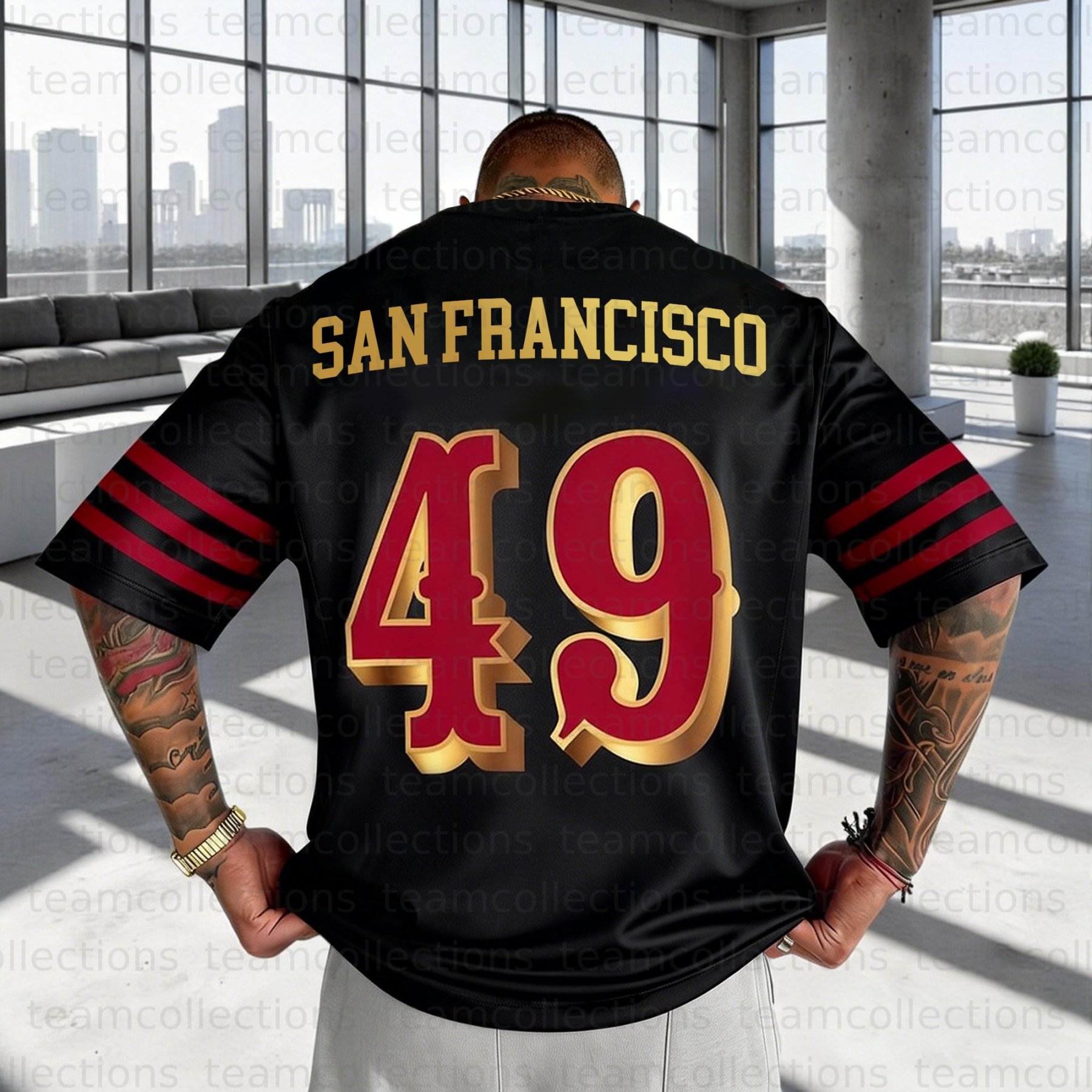 Unisex "San Francisco 49ers" Inspired Trendy T-shirt