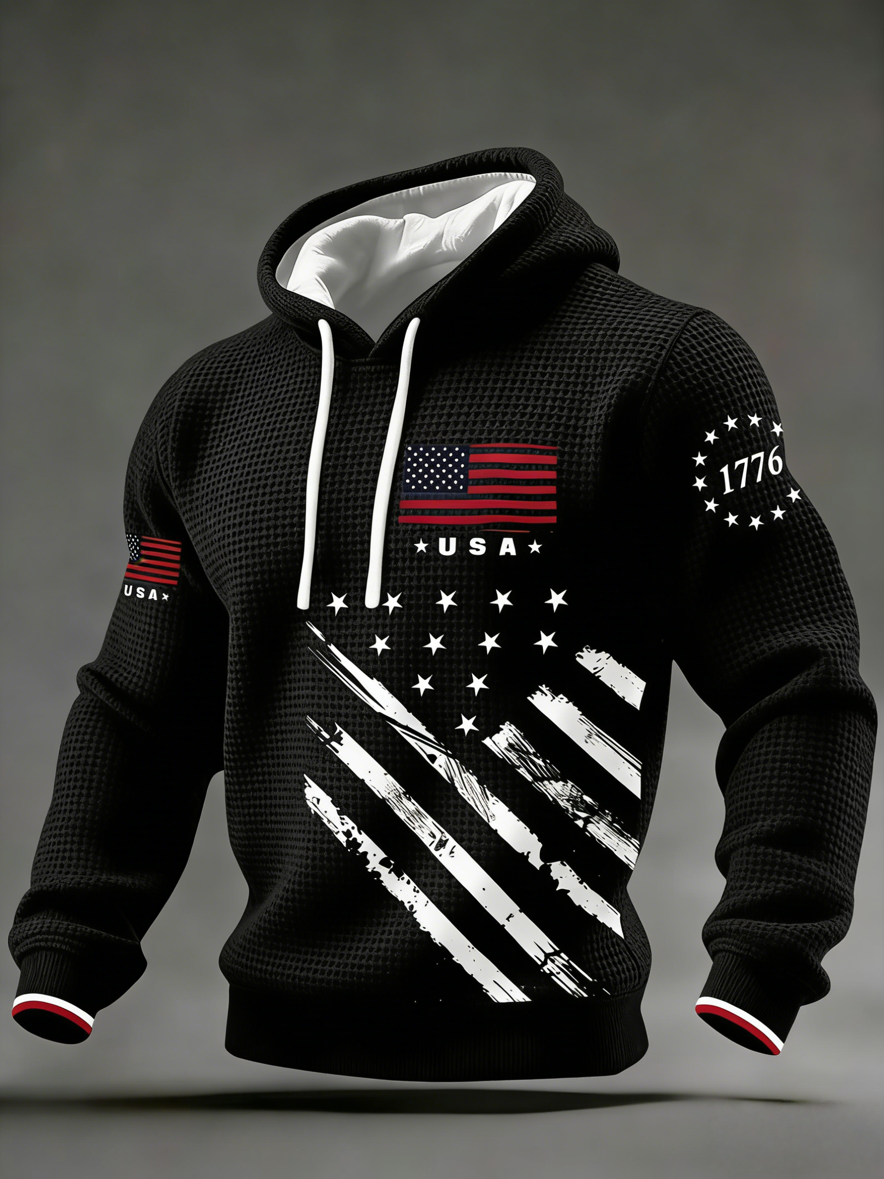 🎖️Men's  250th Anniversary USA Print Hoodie