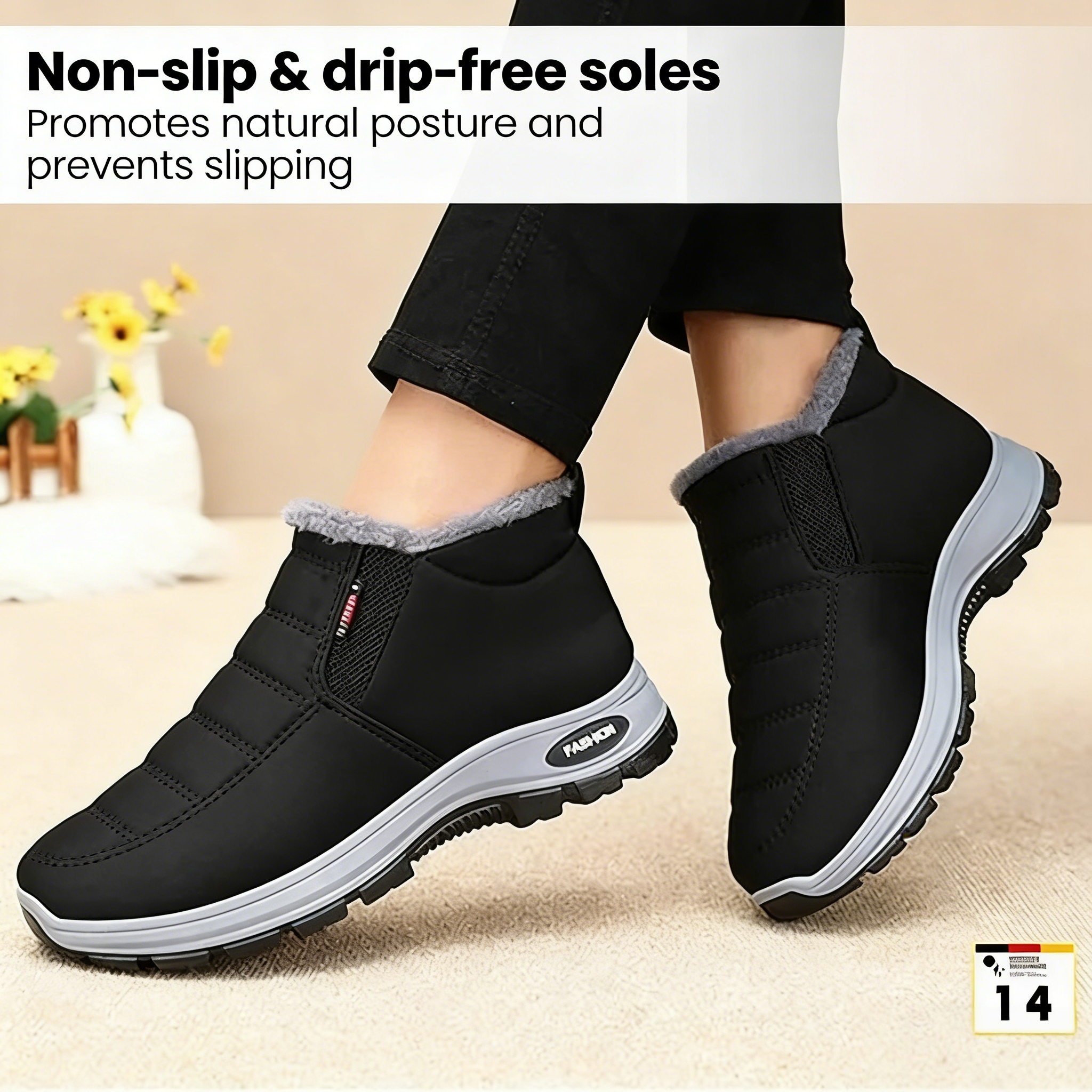 OrthoWinter---Ergonomic, Waterproof, Insulated Shoes for Autumn And Winter