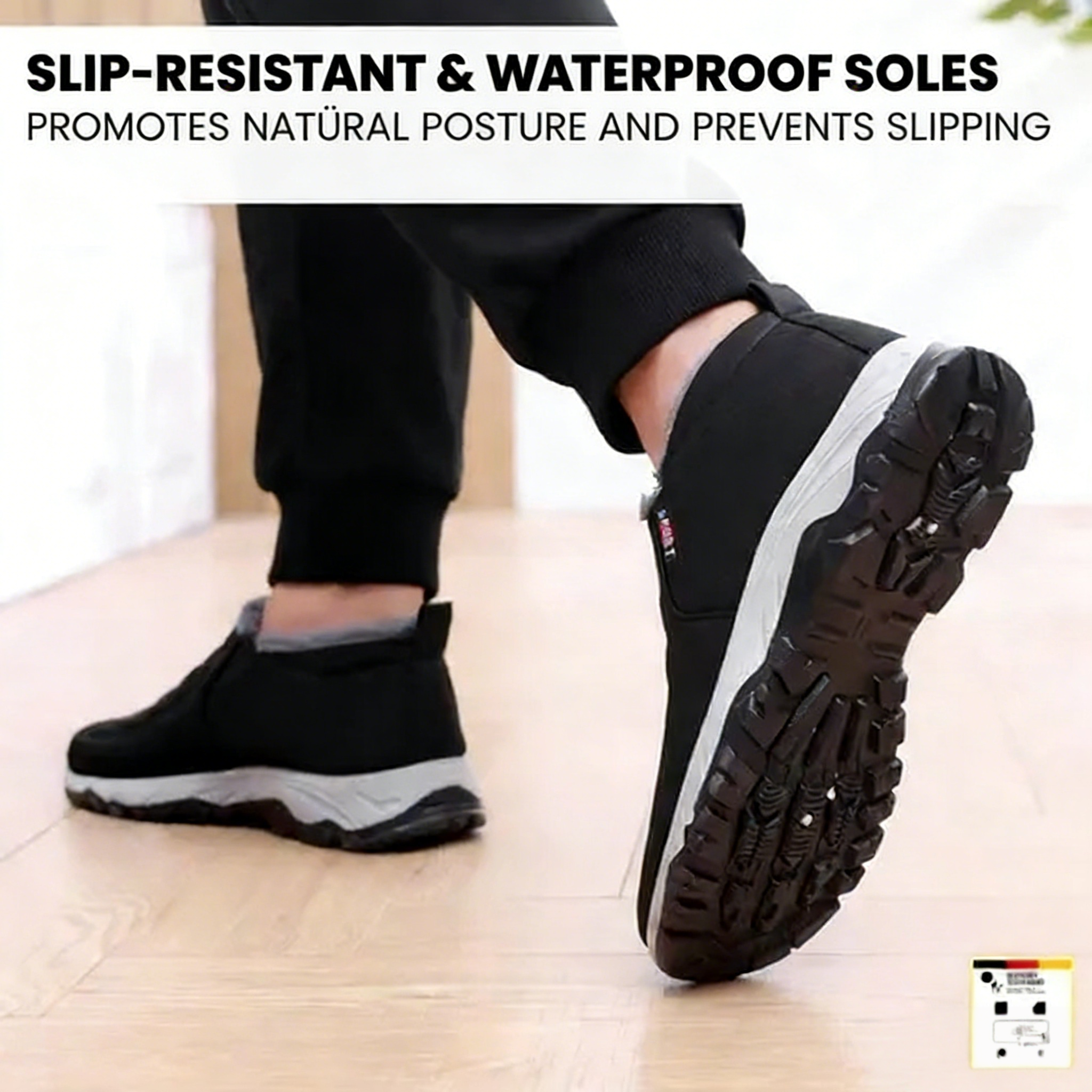 OrthoWinter---Ergonomic, Waterproof, Insulated Shoes for Autumn And Winter