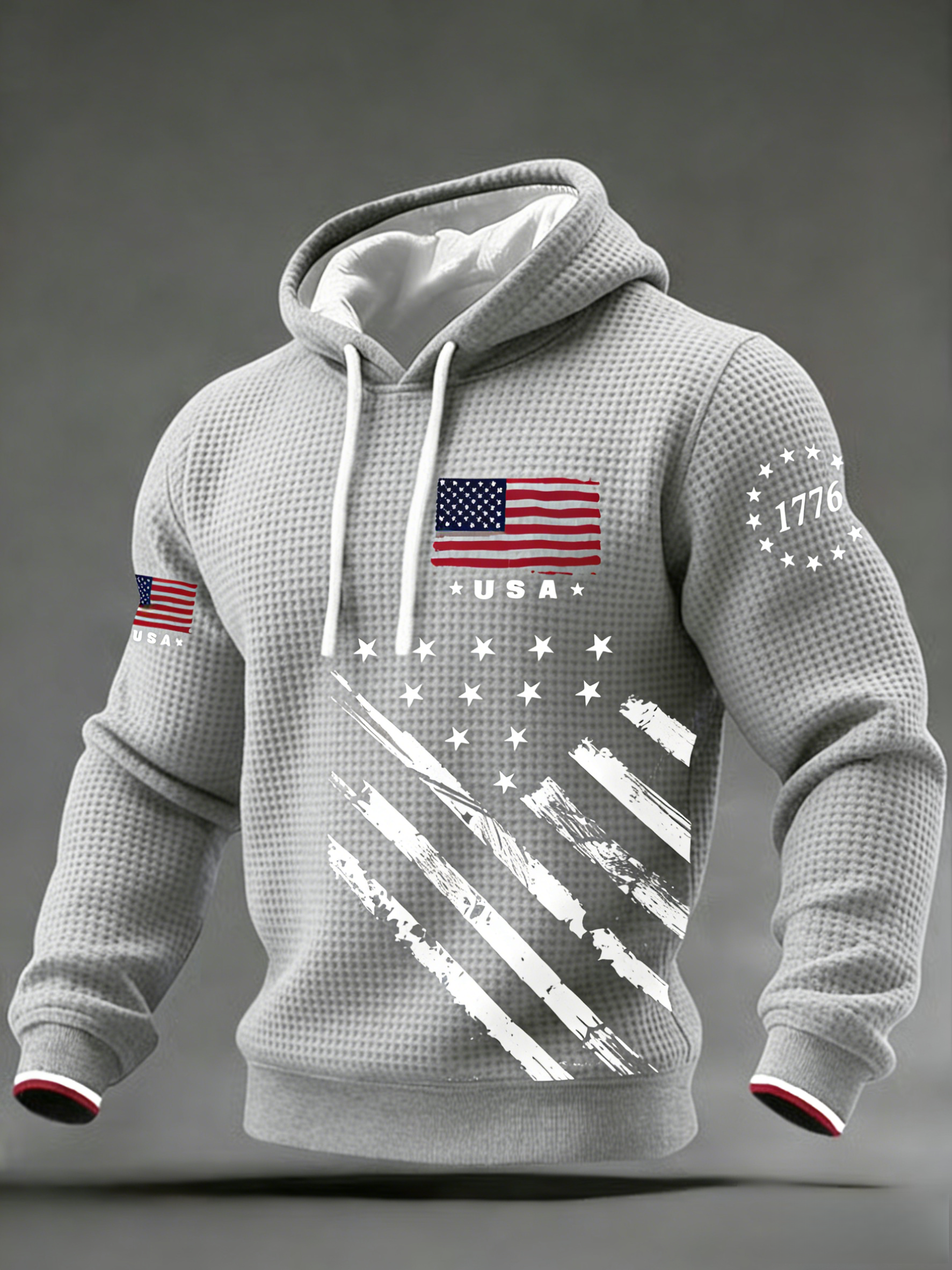🎖️Men's  250th Anniversary USA Print Hoodie