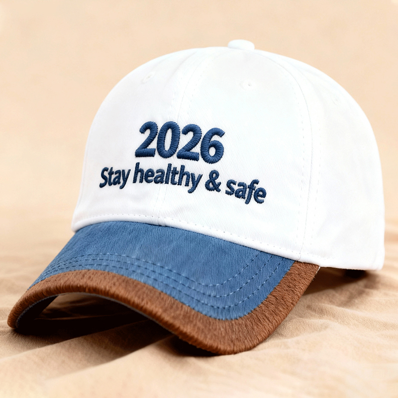 2026 “Stay Healthy & Safe” Embroidered Cap
