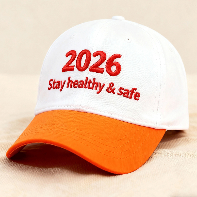 2026 “Stay Healthy & Safe” Embroidered Cap