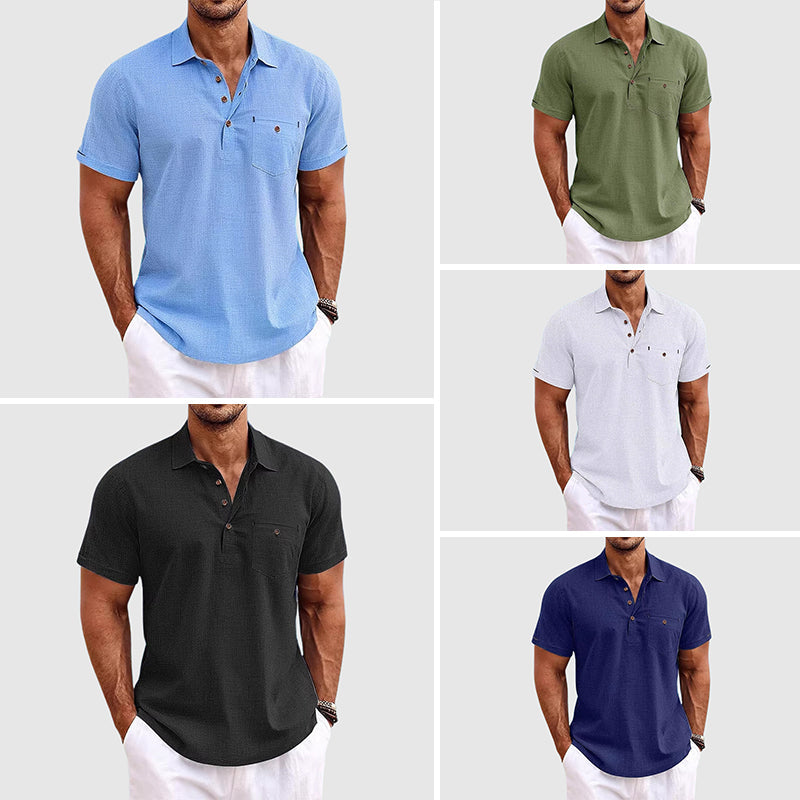 Joe | Linen Polo Shirt