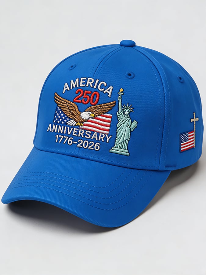 USA 250th Anniversary Faith Print  Hat