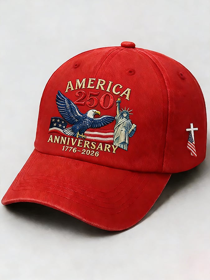 USA 250th Anniversary Faith Print  Hat