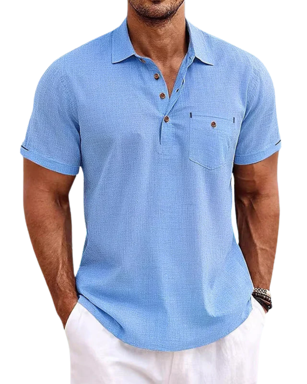 Joe | Linen Polo Shirt
