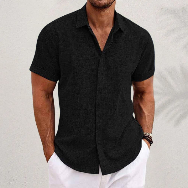 Ozzy | Classic Linen Shirt