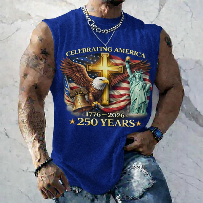 Men's 250th Anniversary Printed Tank Top