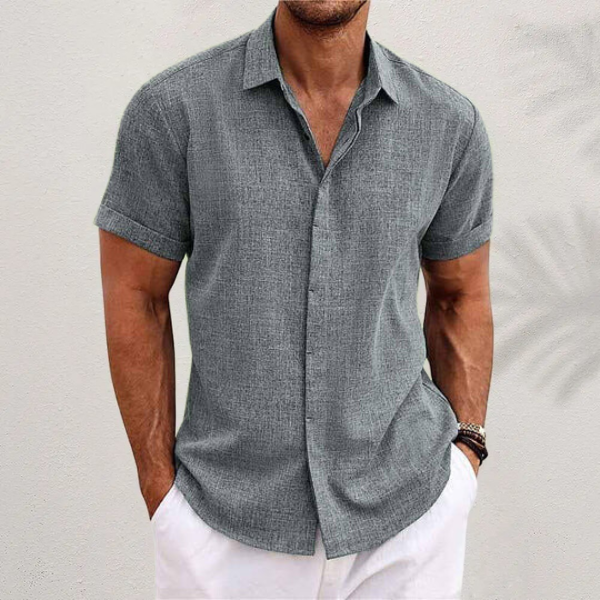 Ozzy | Classic Linen Shirt