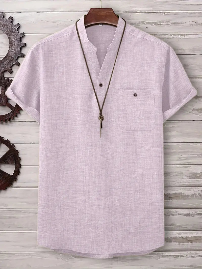 Jarvis | Short-sleeved shirt with chest pocket