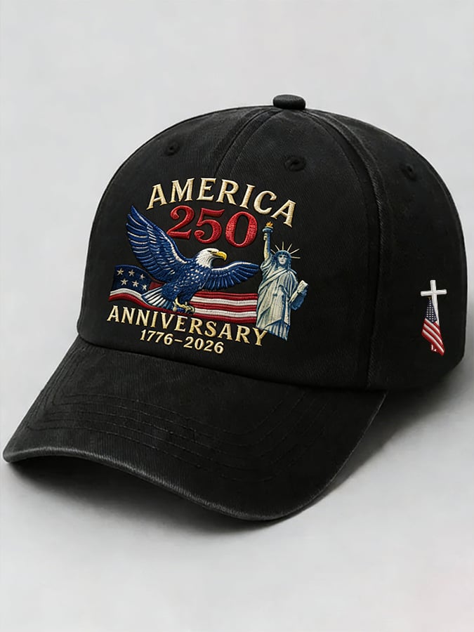 USA 250th Anniversary Faith Print  Hat