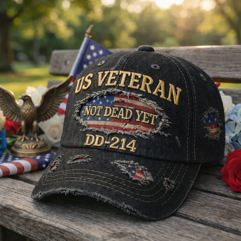 US Veteran Printed Casual Hat