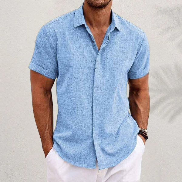 Ozzy | Classic Linen Shirt
