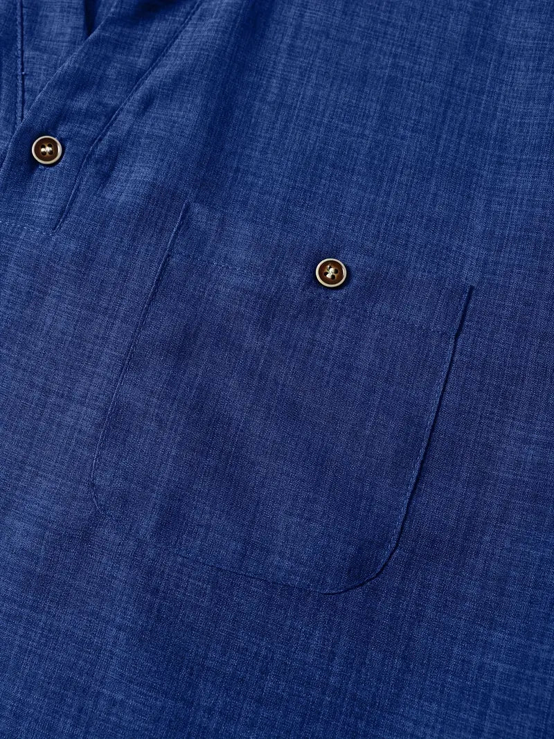 Jarvis | Short-sleeved shirt with chest pocket