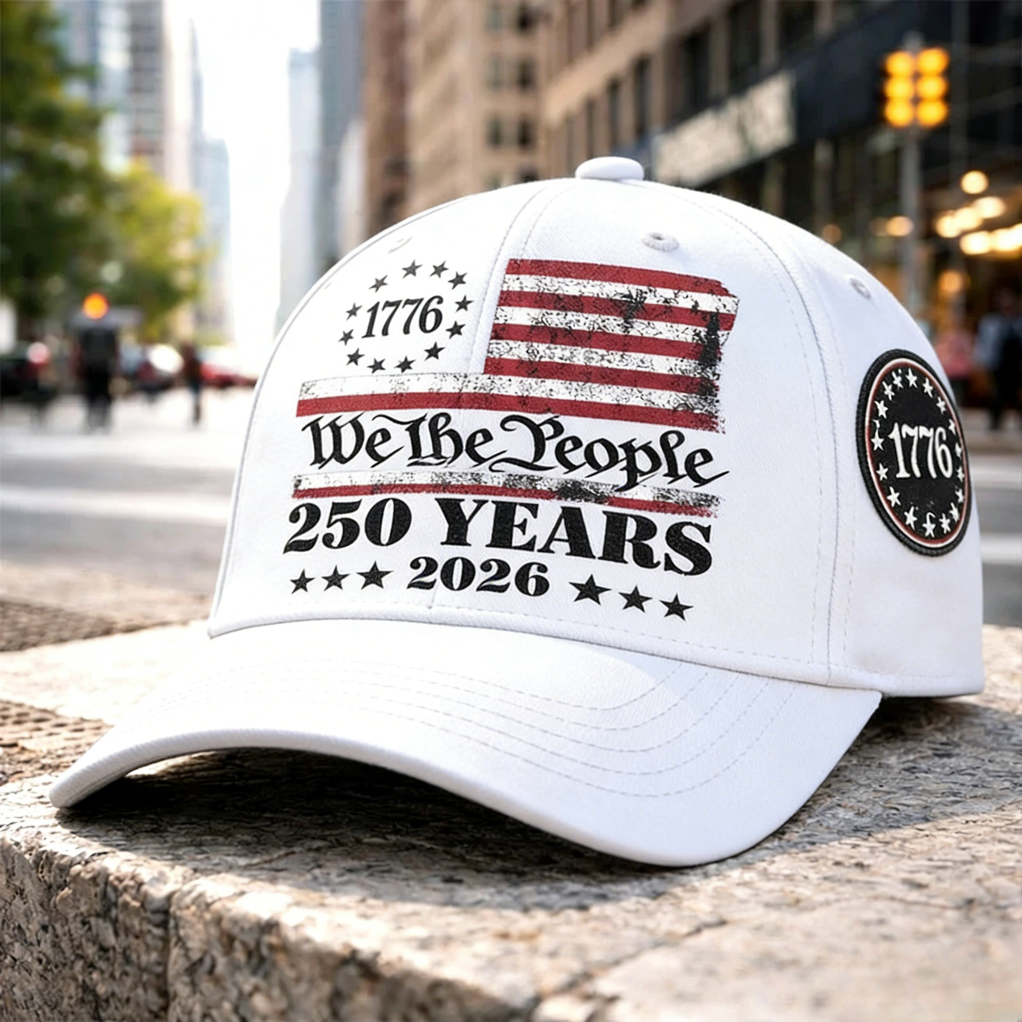 We The People Vintage Baseball Cap