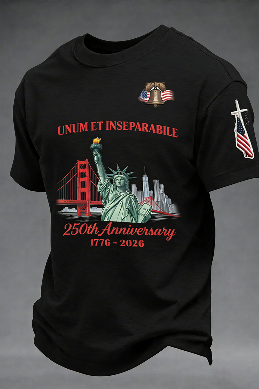 America 250th Anniversary Patriotic T-Shirt