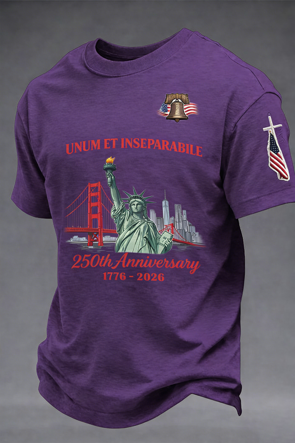 America 250th Anniversary Patriotic T-Shirt