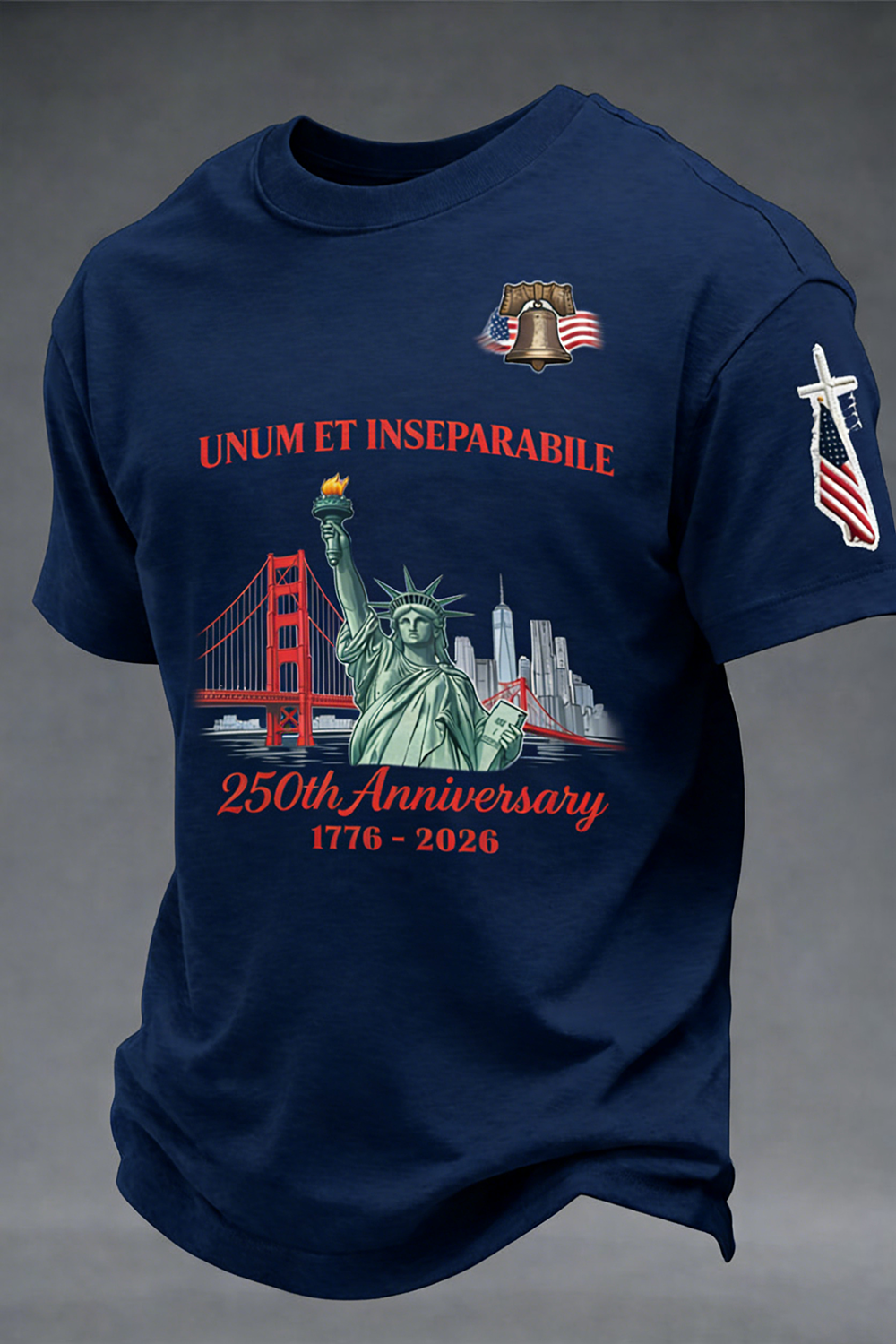 America 250th Anniversary Patriotic T-Shirt
