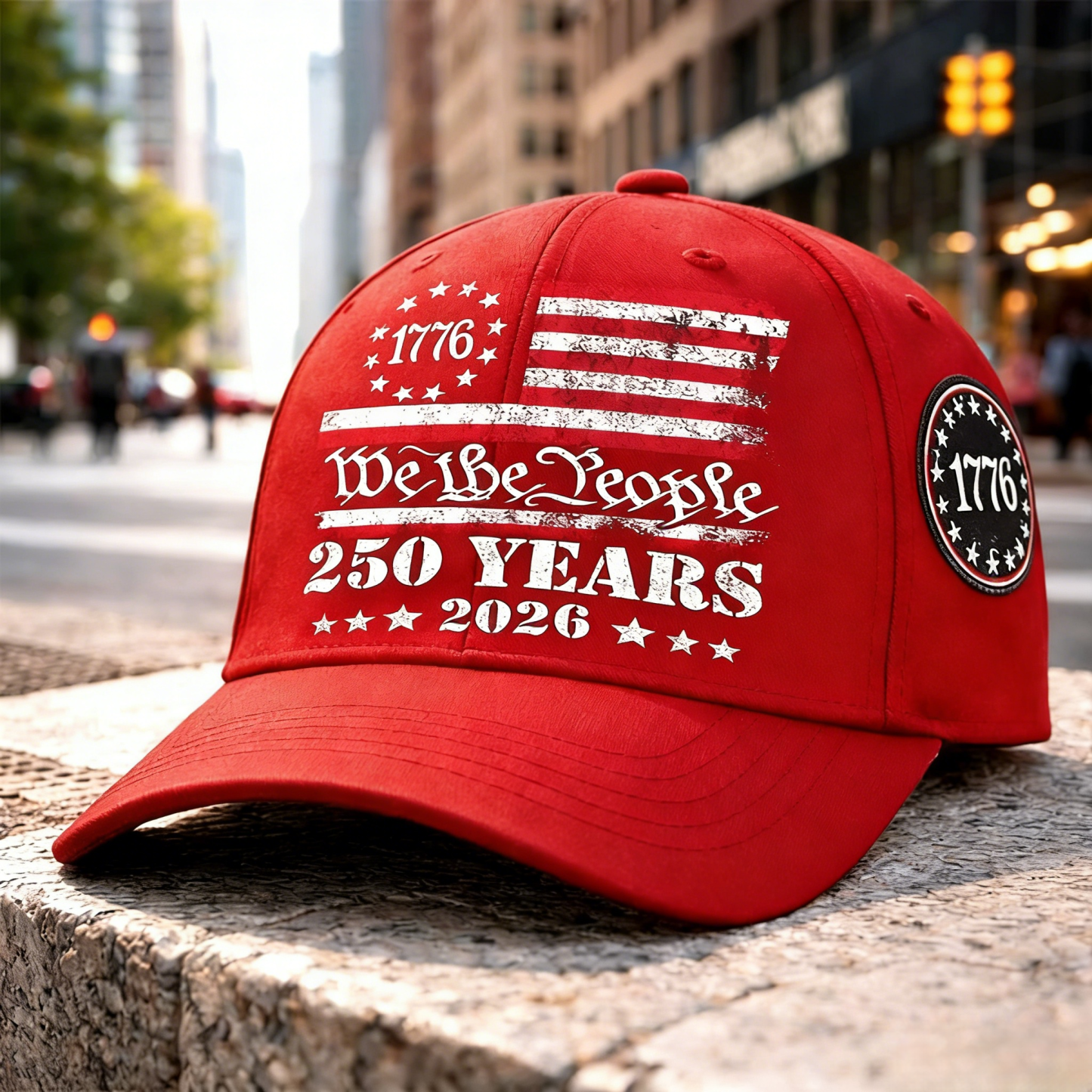 We The People Vintage Baseball Cap