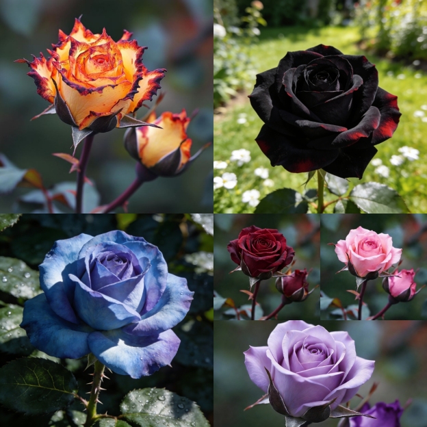 🔥🌹Flaming Rose Seeds🌱 Grow Vibrant Roses from Seed