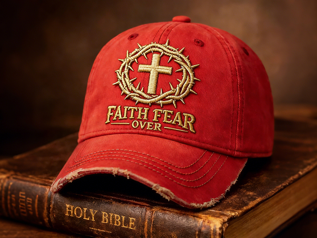 🏆Flash Sale 50% OFF -Faith Art Print Casual Hat